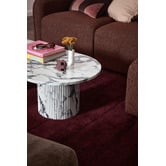 Temple &amp; Webster Tilly Viola Marble-Look Coffee Table