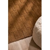 Temple &amp; Webster Gracie Grid Hand-Woven Wool Rug