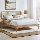Temple &amp; Webster Liam Pine Wood Bed