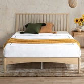 Temple &amp; Webster Liam Pine Wood Bed