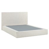Temple &amp; Webster Mallo Upholstered Bed Frame