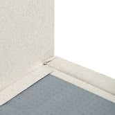 Temple &amp; Webster Mallo Upholstered Bed Frame