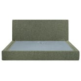 Temple &amp; Webster Mallo Upholstered Bed Frame