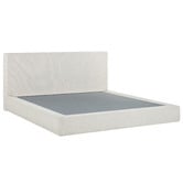 Temple &amp; Webster Mallo Upholstered Bed Frame