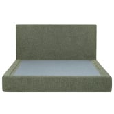 Temple &amp; Webster Mallo Upholstered Bed Frame