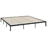 Temple &amp; Webster Mallo Upholstered Bed Frame