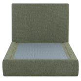 Temple &amp; Webster Mallo Upholstered Bed Frame