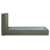 Temple &amp; Webster Mallo Upholstered Bed Frame