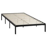 Temple &amp; Webster Mallo Upholstered Bed Frame