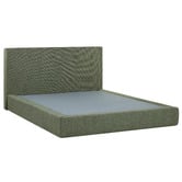 Temple &amp; Webster Mallo Upholstered Bed Frame