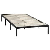 Temple &amp; Webster Mallo Upholstered Bed Frame
