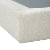 Temple &amp; Webster Mallo Upholstered Bed Frame
