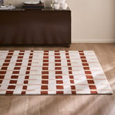Temple &amp; Webster Greta Geometric Hand-Tufted Wool Rug