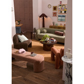 Temple &amp; Webster Serena 3 Seater Boucle Sofa