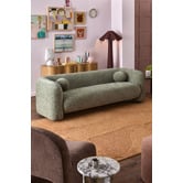 Temple &amp; Webster Sutton Linen Floor Lamp