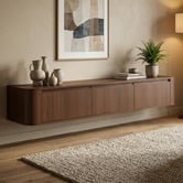 Temple &amp; Webster Talia Wall-Mounted TV Unit