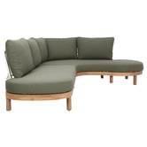 Temple &amp; Webster 6 Seater Killcare Outdoor Modular Corner Sofa
