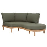Temple &amp; Webster 6 Seater Killcare Outdoor Modular Corner Sofa