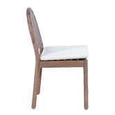 Temple &amp; Webster Corfu Acacia Wood Outdoor Dining Chairs