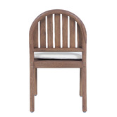Temple &amp; Webster Corfu Acacia Wood Outdoor Dining Chairs