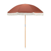 Temple &amp; Webster 1.8m Fringed Beach Umbrella