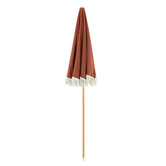 Temple &amp; Webster 1.8m Fringed Beach Umbrella