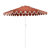 Temple &amp; Webster 2.7m Scalloped Market Umbrella