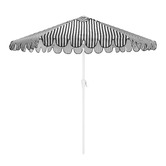 Temple &amp; Webster 2.7m Scalloped Market Umbrella