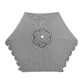 Temple &amp; Webster 2.7m Scalloped Market Umbrella