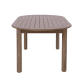 Temple &amp; Webster 8 Seater Corfu Outdoor Extendable Dining Table