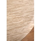 Temple &amp; Webster Julius Travertine-Look Extendable Dining Table