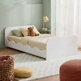 Temple &amp; Webster Wavy Single Floor Bed
