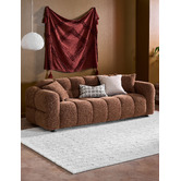 Temple &amp; Webster Zara 3 Seater Chenille Sofa