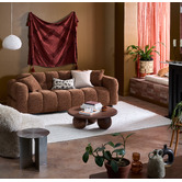 Temple &amp; Webster Zara 3 Seater Chenille Sofa