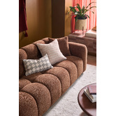 Temple &amp; Webster Zara 3 Seater Chenille Sofa