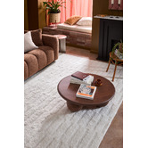 Temple &amp; Webster Cloud White Heather Hand-Woven Wool Rug