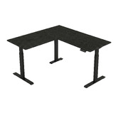 Temple &amp; Webster Leo Electric Sit &amp; Stand Corner Desk
