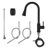 Temple &amp; Webster Bowral 830mm Double Fireclay Sink &amp; Contempary Mixer Package