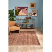 Temple &amp; Webster Suki Striped Hand-Woven Wool-Blend Rug