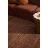 Temple &amp; Webster Suki Striped Hand-Woven Wool-Blend Rug