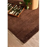 Temple &amp; Webster Suki Striped Hand-Woven Wool-Blend Rug