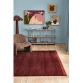 Temple &amp; Webster Suki Striped Hand-Woven Wool-Blend Rug