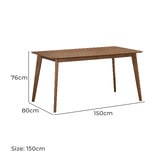 Temple &amp; Webster Larsen Dining Table
