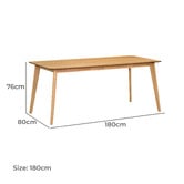 Temple &amp; Webster Larsen Dining Table