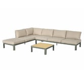 Temple &amp; Webster 6 Seater Napa Outdoor Modular Lounge Set