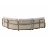 Temple &amp; Webster 5 Seater Soluna Outdoor Corner Modular Sofa