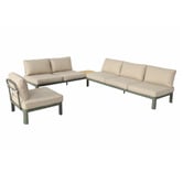 Temple &amp; Webster 6 Seater Napa Outdoor Modular Lounge Set