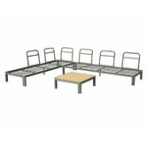 Temple &amp; Webster 6 Seater Napa Outdoor Modular Lounge Set
