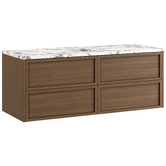 Temple &amp; Webster Viola-Look 1200mm Wall Hung Single Vanity