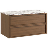 Temple &amp; Webster Viola-Look 900mm Wall Hung Single Vanity